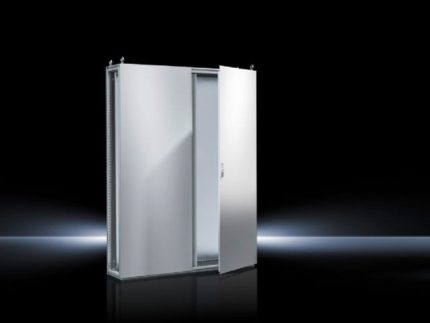 TS Bayed enclosure system, WHD: 1200x1800x600 mm, Sheet steel